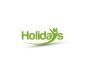 Holidays Travel Logo Template Design.